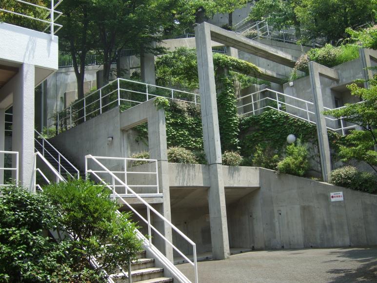 2015年7月の施工後経過。XOP施工から4年後のコンクリート擁壁